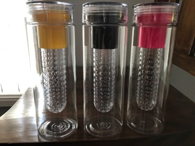 plastic h2o infuser bottles